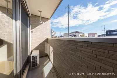 【バルコニー】 | （仮）下鳥羽中円面田町アパート