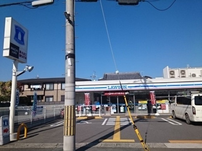 【周辺】 | （仮）下鳥羽中円面田町アパート | ローソン 下鳥羽柳長店まで500m