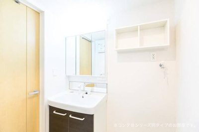 【洗面所】 | （仮）下鳥羽中円面田町アパート