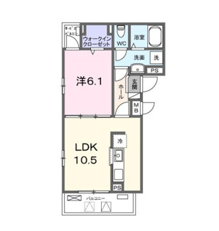 【間取り】 | （仮）下鳥羽中円面田町アパート