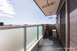 【バルコニー】 | （仮）下鳥羽中円面田町アパート
