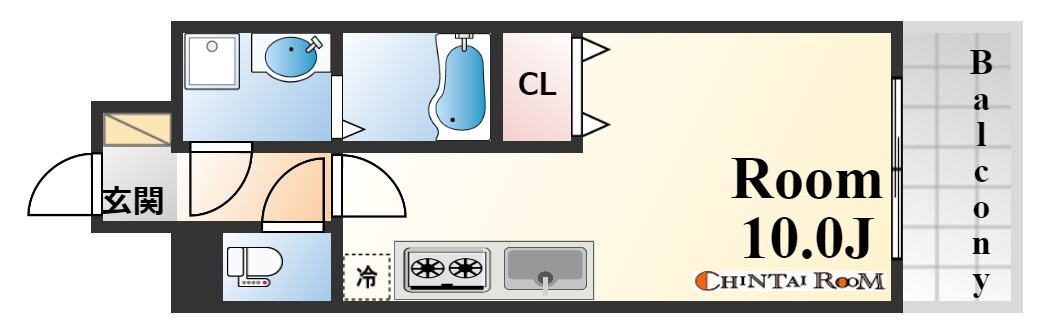 エスリード神戸海岸通の間取り