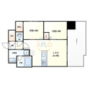 【間取り】 | コンフォリア・リヴ大阪本町　間取り