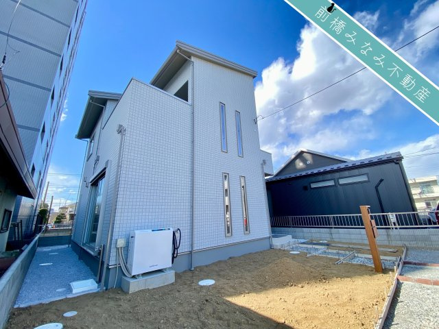 前橋市問屋町2丁目　限定1棟　スマートワンシティ　新築建売の外観|おしゃれな外観です