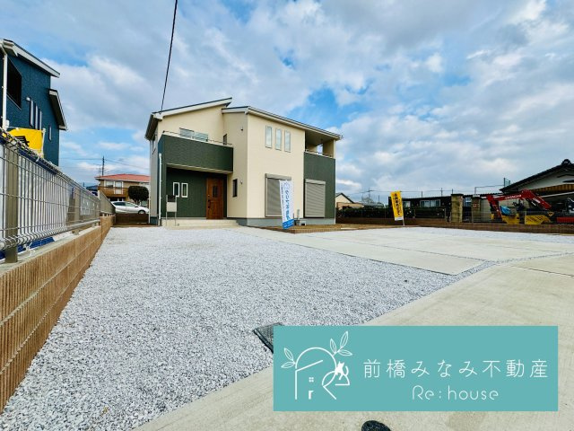 前橋市堀越町第1　２号棟(全２棟)　リーブルガーデン　新築建売分譲の外観|落ち着いた雰囲気の外観です