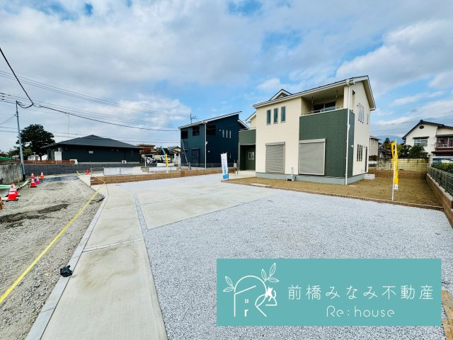 前橋市堀越町第1　２号棟(全２棟)　リーブルガーデン　新築建売分譲の外観|建物外観を気になさる方へ、見た目の良い物件です