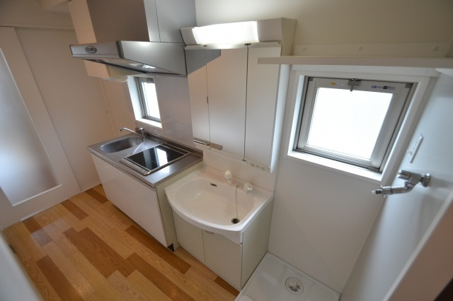 アバンサハウスの洗面所