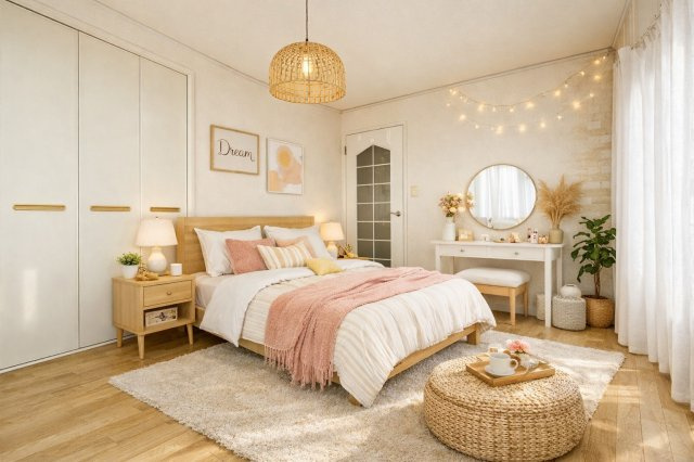 ソーシャルライフガーデンの寝室