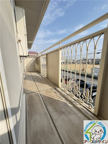 ソーシャルライフガーデンのバルコニー