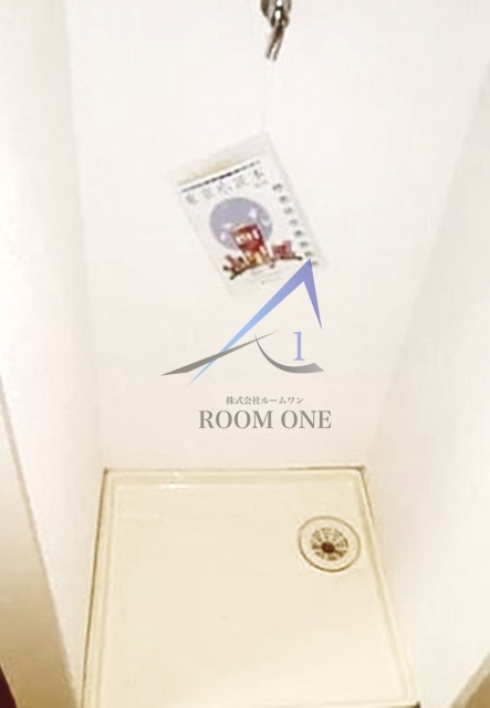 ヴィラ杏の設備|洗濯機置き場です。