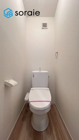 所沢市小手指南6期　新築戸建　リガーレのトイレ|3月12日撮影