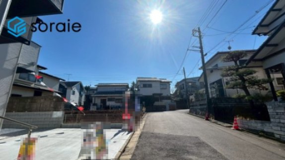 所沢市小手指南6期　新築戸建　リガーレの前面道路含む現地写真|3月12日撮影