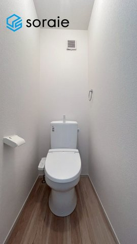 所沢市小手指南6期　新築戸建　リガーレのトイレ|3月12日撮影