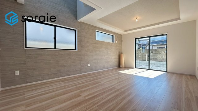 所沢市小手指南6期　新築戸建　リガーレの居間・リビング|3月12日撮影