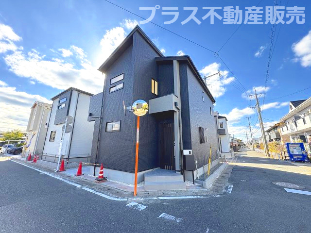 【外観】 | 福岡市西区横浜1丁目　1号棟（全6棟）【仲介手数料無料・0円】 | 完成しました。物件内部もご見学頂けます。プラス不動産販売にお任せ下さい。