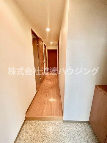 ハイツ山本の玄関