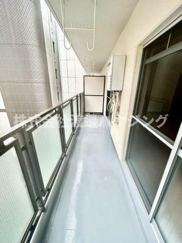 ハイツ山本のバルコニー