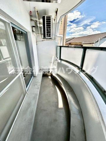 メゾンドール吹田のバルコニー