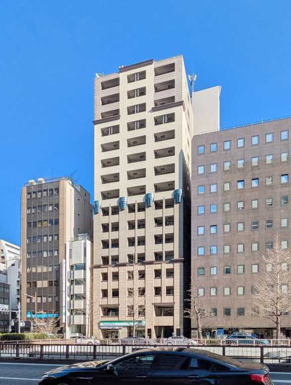 エスティメゾン銀座　駅近　ペット相談可　礼金０　オートロックの外観