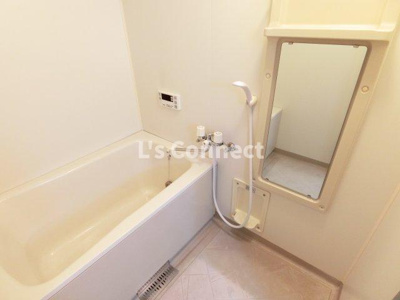 【浴室】 | エスポワール栗原 | 追焚き機能付きのお風呂。