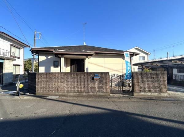 宇都宮市緑２丁目　2ＳＬＤＫ　中古住宅の前面道路含む現地写真