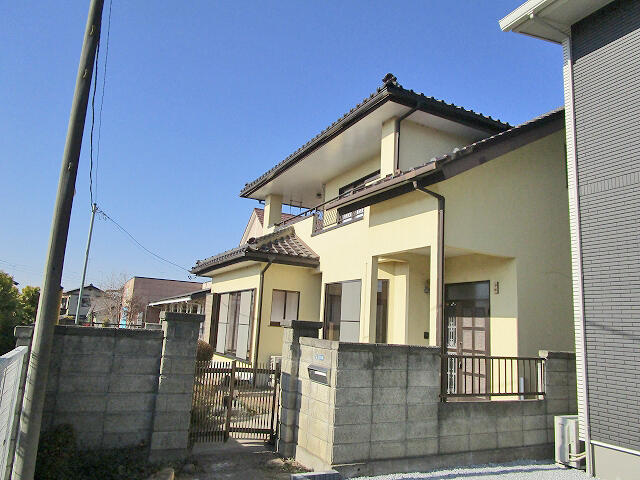 宇都宮市五代１丁目　4ＬＤＫ　中古住宅の外観