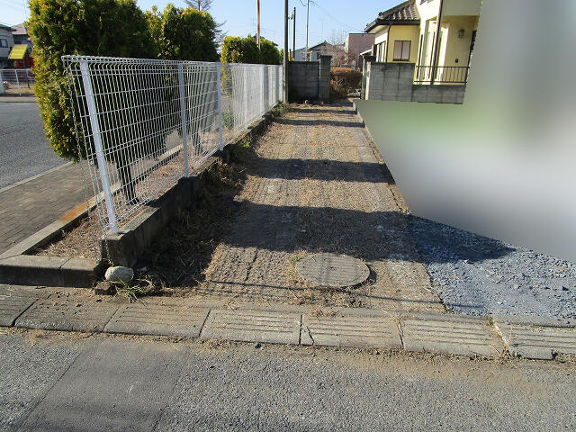 宇都宮市五代１丁目　4ＬＤＫ　中古住宅のその他|敷地入り口