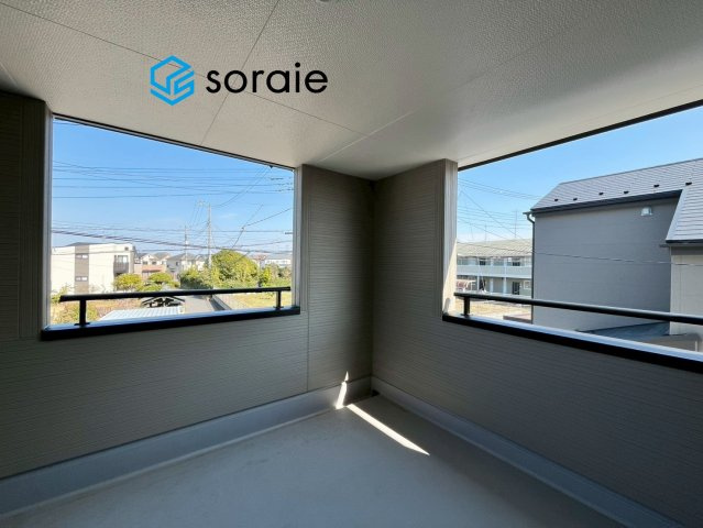 川越市寺尾第4期全3棟　新築戸建　リーブルガーデンの展望|令和8年3月23日撮影。