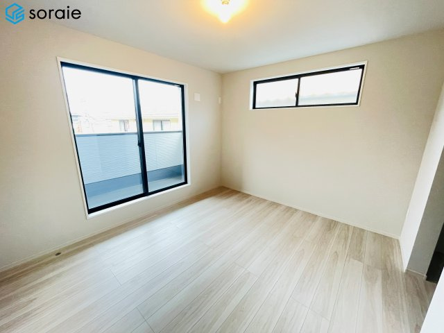 所沢市青葉台5期全2棟　新築戸建　リガーレの寝室|4/13　撮影