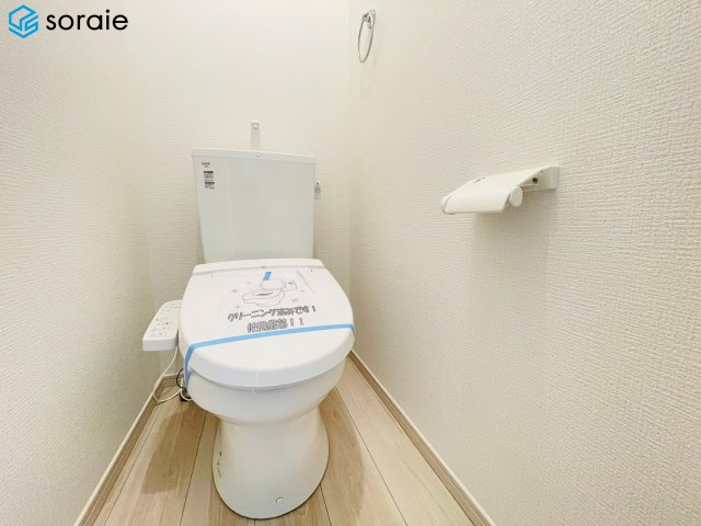所沢市青葉台5期全2棟　新築戸建　リガーレのトイレ|4/13　撮影