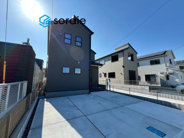 川越市寺尾第4期全3棟　新築戸建　リーブルガーデンの外観|令和8年3月23日撮影。