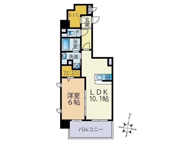 シェルメゾンの間取り
