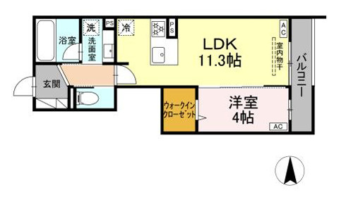 【間取り】 | セレスティア中野上高田