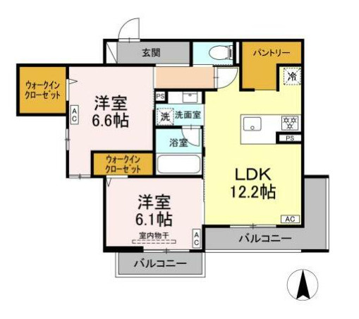 【間取り】 | セレスティア中野上高田