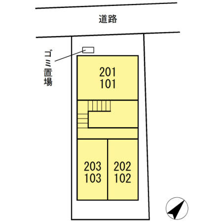 【区画図】 | ハイムおもだか