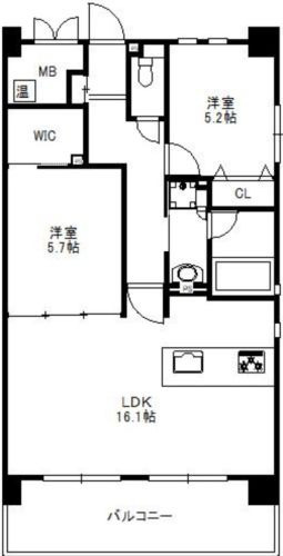 イルルビコーネの間取り