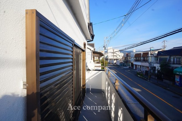 【バルコニー】 | 八尾市栄町2丁目 | 南向きのバルコニーです☆
