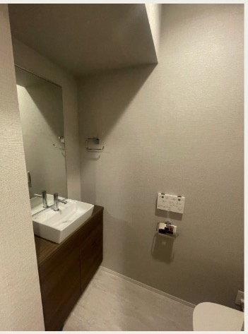 ★仲介手数料無料★セザール千歳船橋コルティーレ（新規リノベーション内装済み）のトイレ