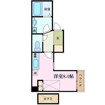 ファンタジービルの間取り