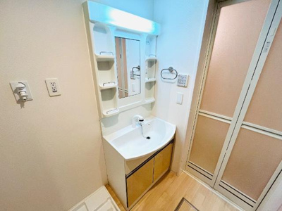 【洗面所】 | エムズ　サンティエ | 洗髪洗面化粧台