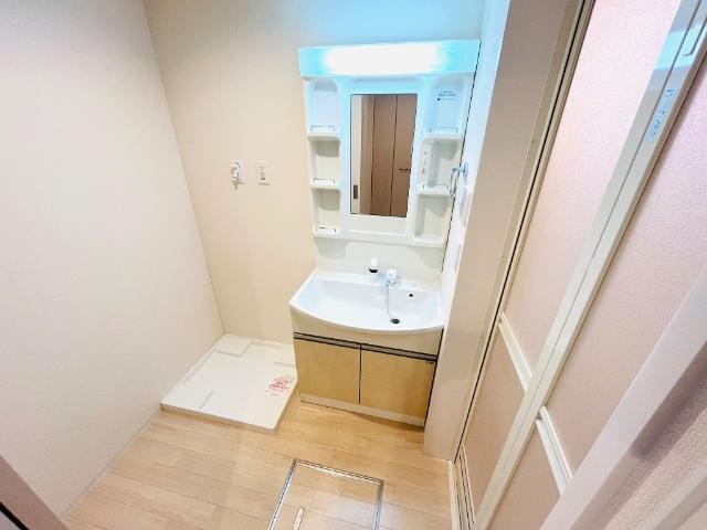 【洗面所】 | エムズ　サンティエ | 洗面