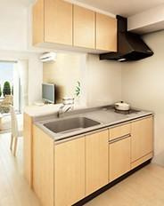 【キッチン】 | リバーフロント長浜 | 2口コンロ（イメージ）