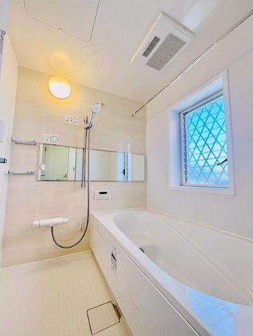 南区下溝　中古戸建の浴室|日々の疲れを癒すお風呂付です