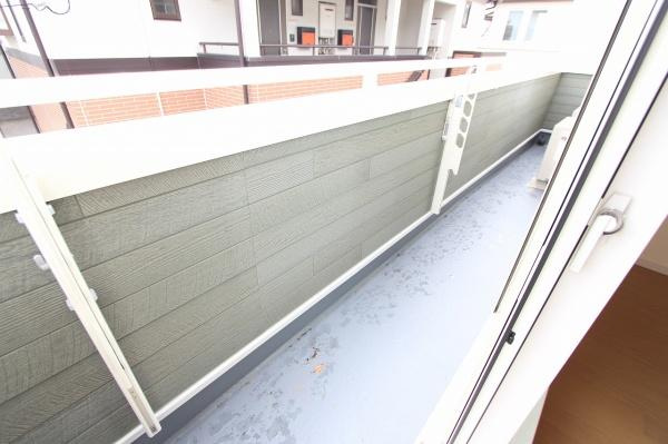 ソライドのバルコニー