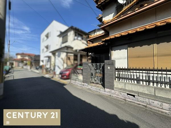 和歌山市納定　土地の前面道路含む現地写真