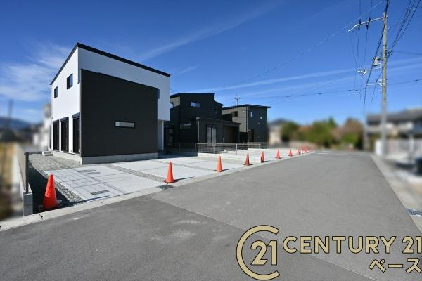 大和高田市西坊城 ２号地 ／新築一戸建の前面道路含む現地写真|■現地撮影写真■落ち着いた雰囲気の閑静な住宅地内です！
