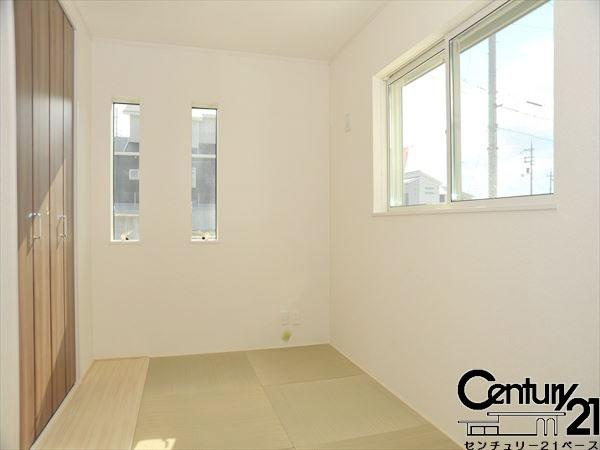 ファーストタウン星和台 １号棟 ／新築一戸建の内観：施工例|■ほっこり落ち着ける和室！客間としてもご利用いただけます！■