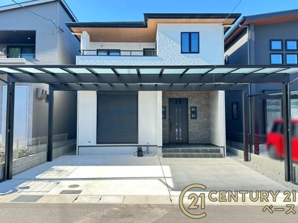 香芝市逢坂２丁目　一戸建の外観|■現地撮影写真■令和６年６月 新築！室内は大変丁寧にお住まいです！お気軽にお問い合わせください！