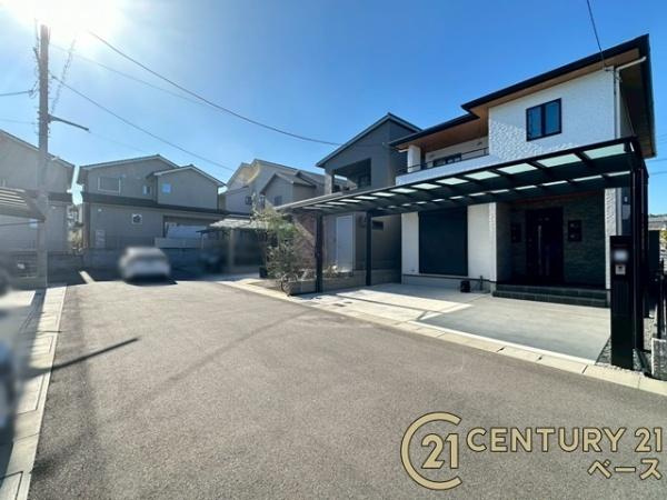 香芝市逢坂２丁目　一戸建の前面道路含む現地写真|■現地撮影写真■お気軽にお問い合わせくださいませ！