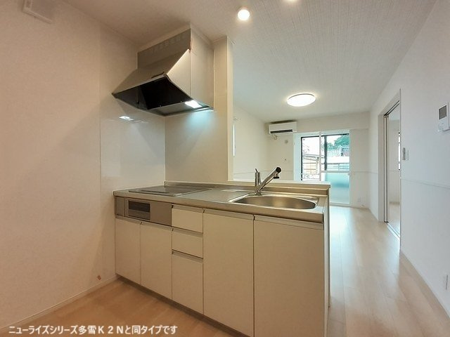 フォンテーヌⅢ　Ｂのキッチン